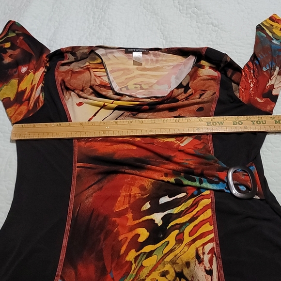 Softworks Designer Blouse Sz XXL - Picture 3 of 7